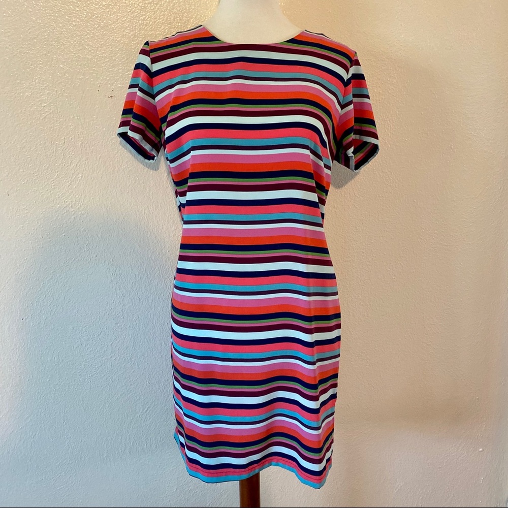 Cynthia Rowley Multi-Color Striped Dress